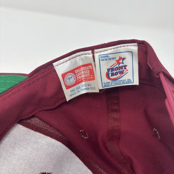 Vintage Minnesota Golden Gophers Hat Cap SnapBack Maroon Gold NCAA Front Row 90s - Picture 6 of 8